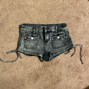 Y2K URBAN OUTFITTERS 24 Micro Shorts